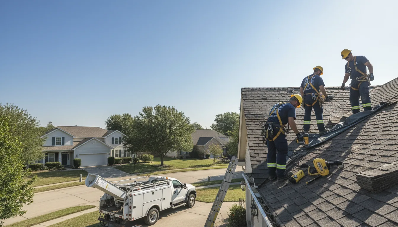 Asphalt Roof Emergency Repairs in Spartansburg, PA